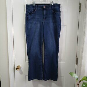 Democracy "Ab" solution Dark Denim Jeans Plus Size 16